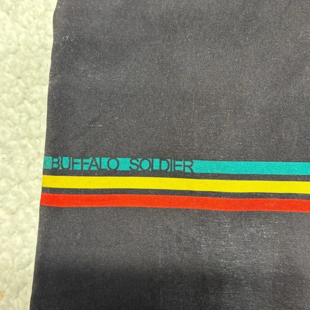 Billabong x Bob Marley Boardshort 30 Mens Black Striped Rasta Recycler Series
